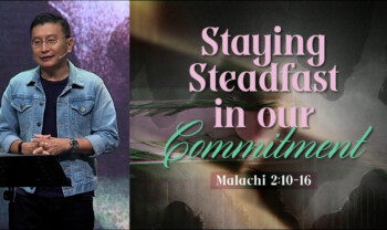 Sermon cover of True Spirituality In Christ [4/7]: Staying Steadfast in our Commitment